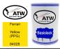 Preview: Ferrari, Yellow (PPG), 84028: 500ml Lackdose, von ATW Autoteile West.